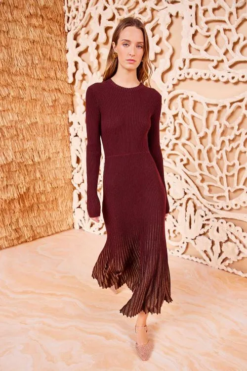 Knits Women Ulla Johnson Mila Dress Amaranthus