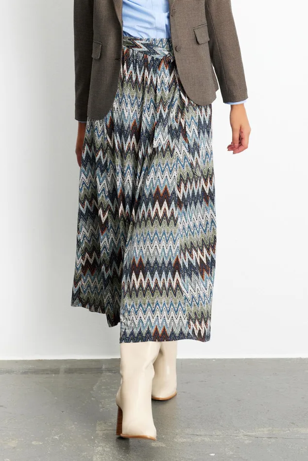 LALALA SKIRT 15376 681 Army 681 Women IN FRONT SKIRTS