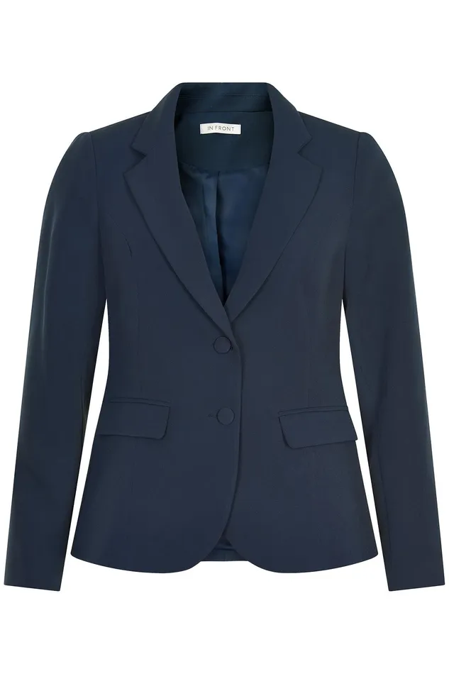 LEA JACKET 15217 591 Navy 591 Women IN FRONT BLAZER JACKETS