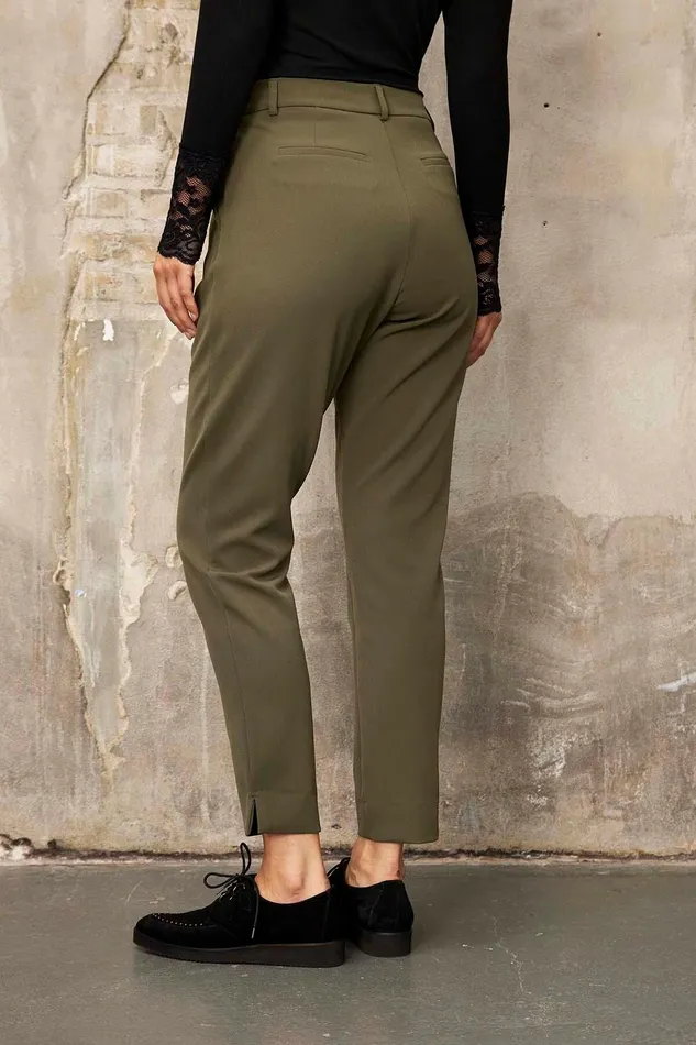 LEA PANTS 15537 682 Hunter Green 682 Women IN FRONT PANTS