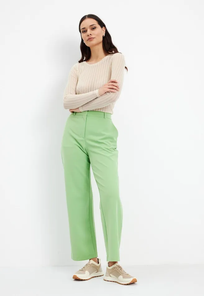LEA PANTS 15574 630 Apple Green 630 Women IN FRONT PANTS