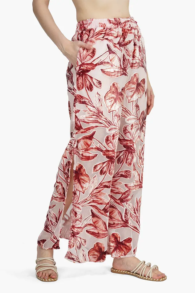 Leaf Velvet Burntout Pants Leaf Velvet Burntout Pants