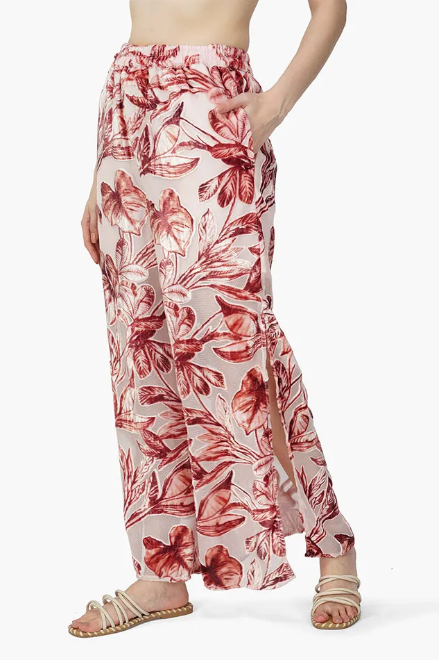 Leaf Velvet Burntout Pants Leaf Velvet Burntout Pants