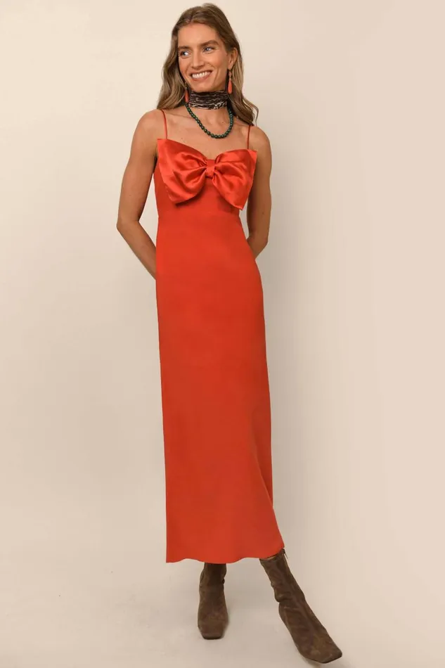 Leanna Red Women RIXO Dresses Leanna Red Women RIXO Dresses