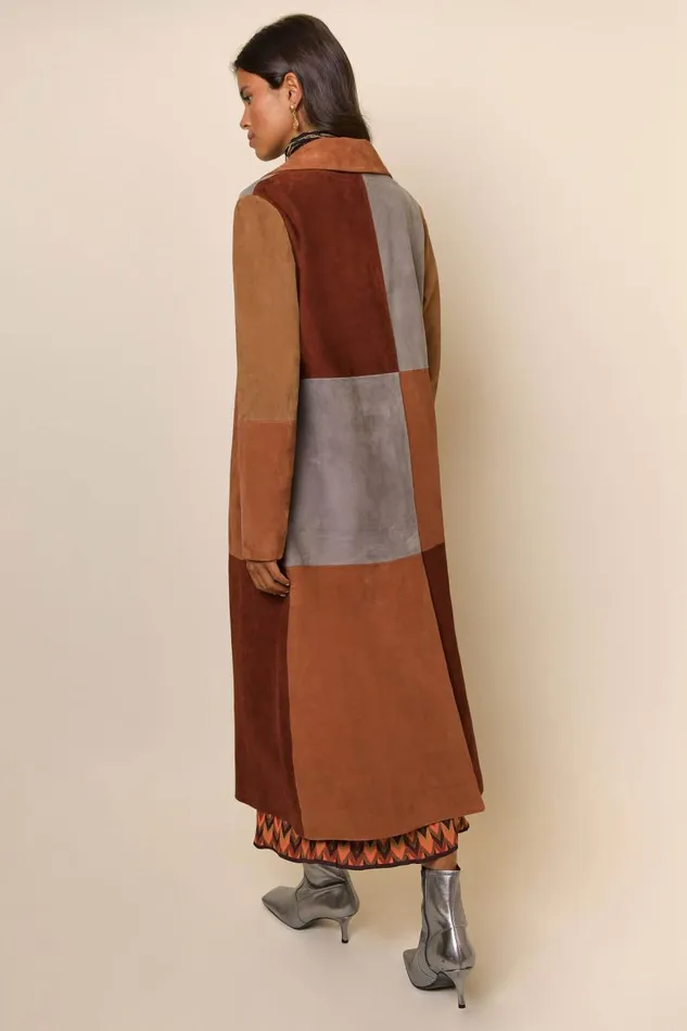 Lindsey Patchwork Autumn Women RIXO Outerwear