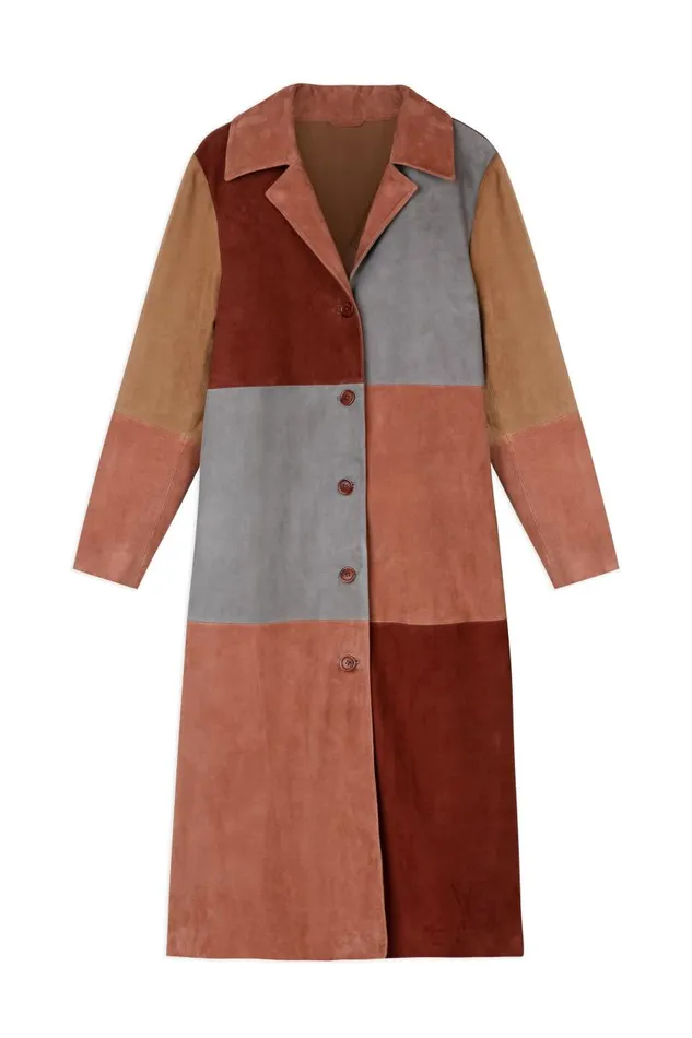 Lindsey Patchwork Autumn Women RIXO Outerwear