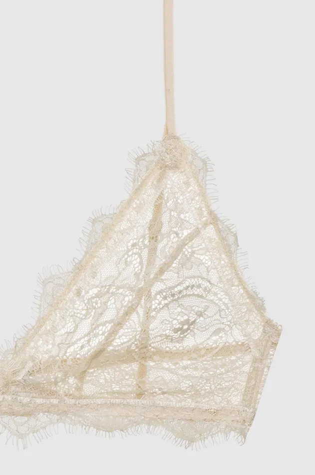 Lingerie Women ANINE BING Lace Bra With Trim 8211 Nude