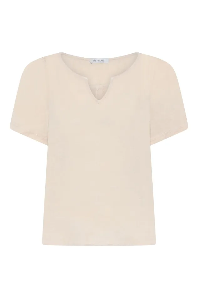 LINO BLOUSE 16234 190 Nature 190 Women IN FRONT LINEN COLLECTION