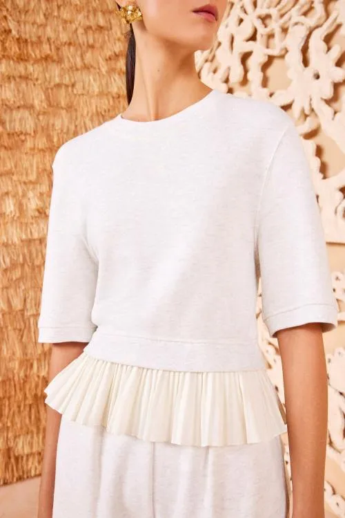 Loungewear Women Ulla Johnson Harper Top Cowrie