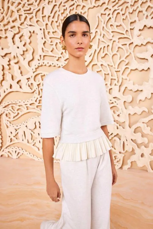 Loungewear Women Ulla Johnson Harper Top Cowrie