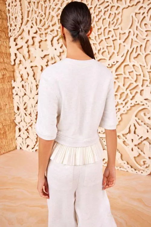 Loungewear Women Ulla Johnson Harper Top Cowrie