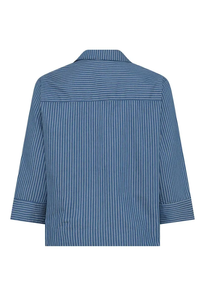 LUCA BLOUSE 16608 501 Blue 501 Women IN FRONT BLOUSES SHIRTS