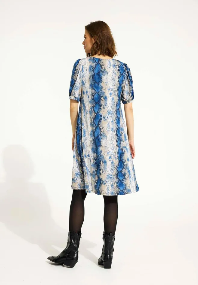 LUCETTE DRESS 16561 501 Blue 501 Women IN FRONT DRESSES LUCETTE DRESS 16561 501 Blue 501 Women IN FRONT DRESSES