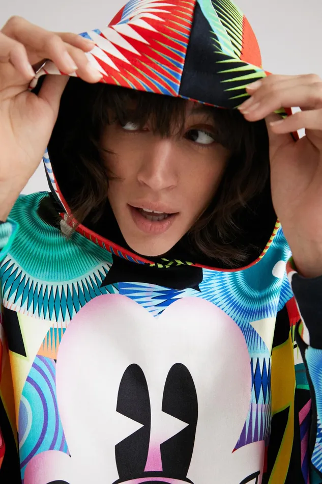 M Christian Lacroix Mickey Mouse Sweatshirt Women Desigual Sweatshirts