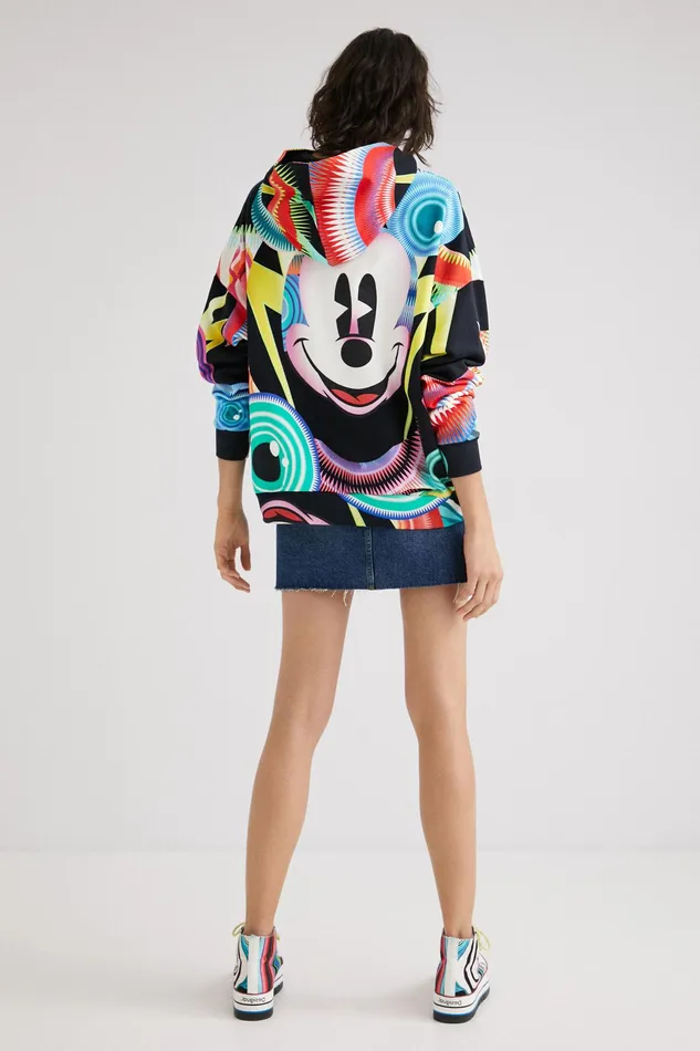 M Christian Lacroix Mickey Mouse Sweatshirt Women Desigual Sweatshirts