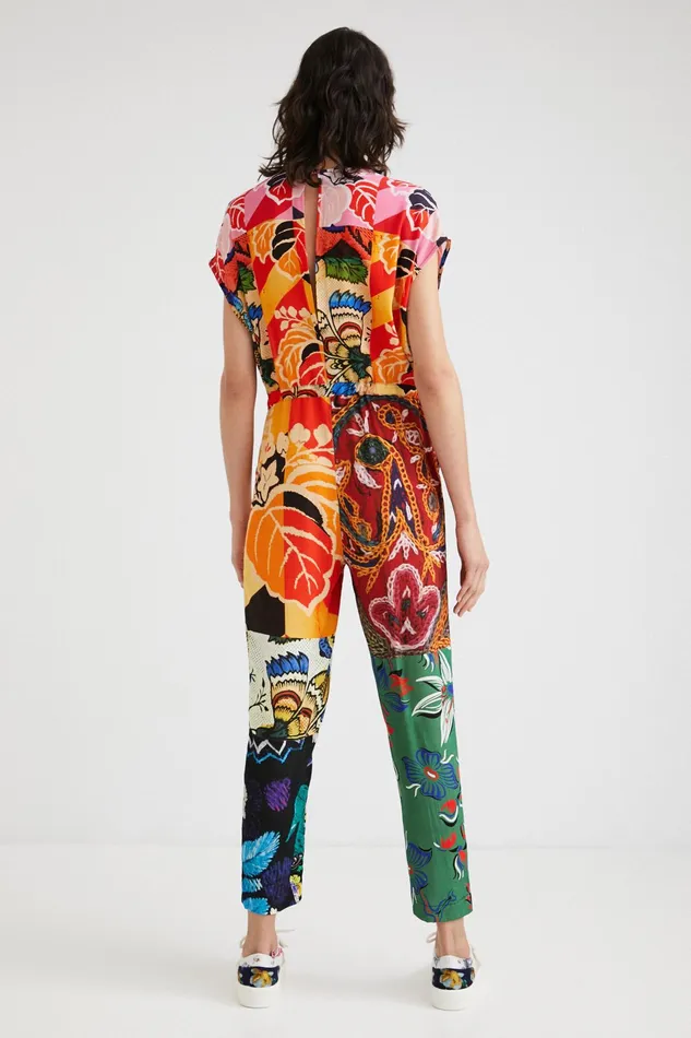 M Christian Lacroix Wrap Jumpsuit Women Desigual Pants and Leggings