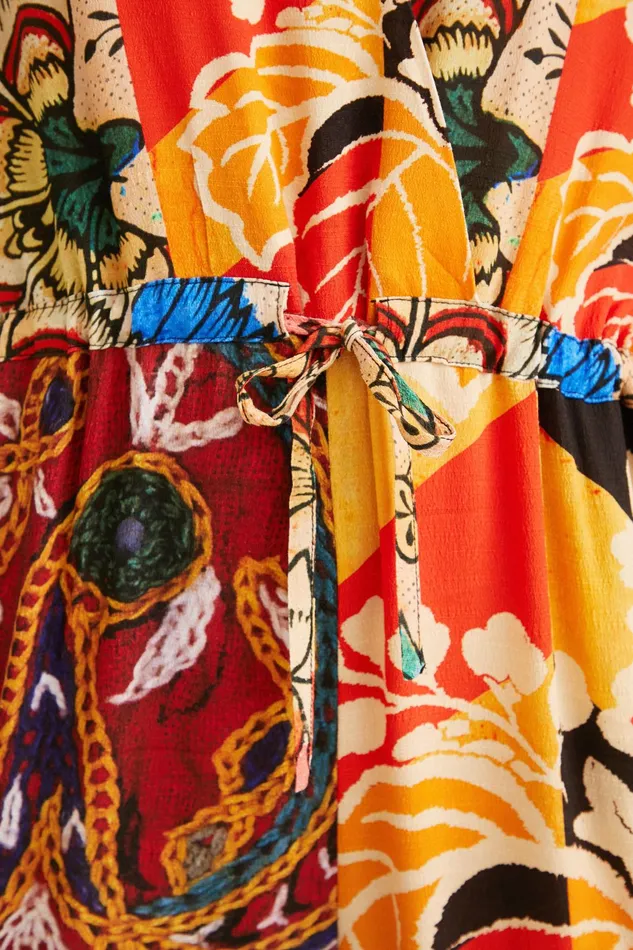 M Christian Lacroix Wrap Jumpsuit Women Desigual Pants and Leggings