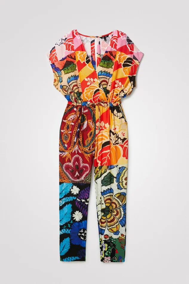 M Christian Lacroix Wrap Jumpsuit Women Desigual Pants and Leggings