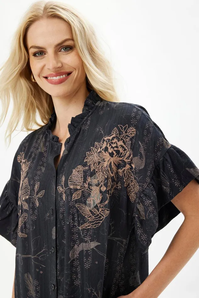 MADELYN DRESS 16468 999 Black 999 Women IN FRONT DRESSES