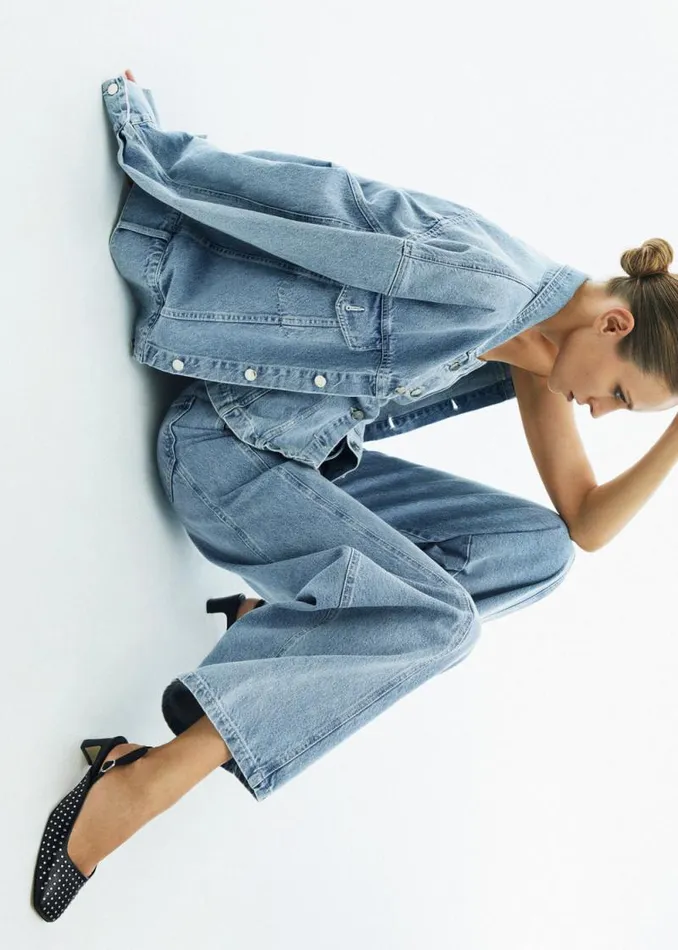 Magda Blue Denim Pants Women ALOHAS Pants