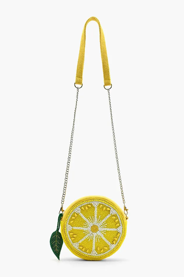 Make Lemonade Round Crossbody Bag Make Lemonade Round Crossbody Bag