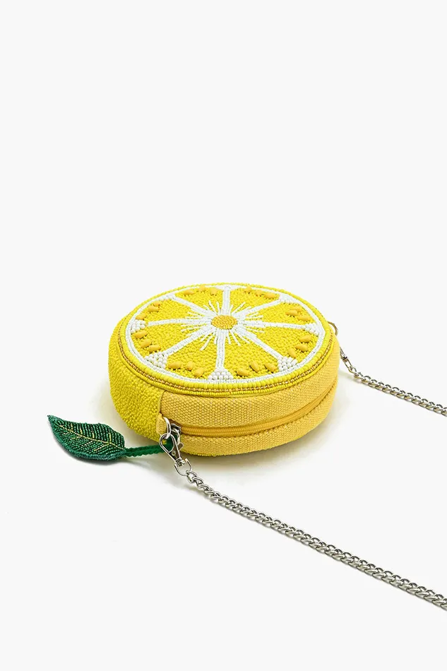 Make Lemonade Round Crossbody Bag Make Lemonade Round Crossbody Bag