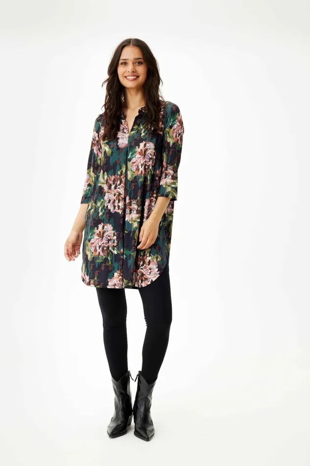 MARACOL TUNIC 16456 615 Green 615 Women IN FRONT DRESSES