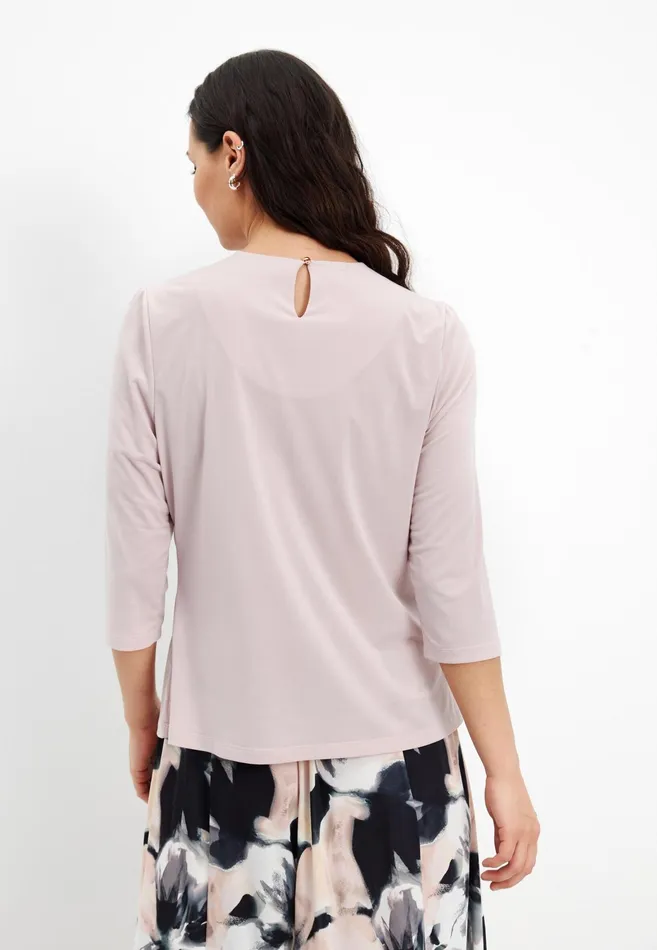 MARTHA BLOUSE 15602 210 Dusty Rose 210 Women IN FRONT BLOUSES SHIRTS