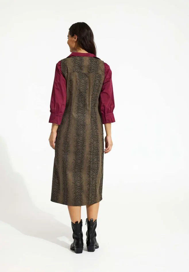 MARY JANE DRESS 16518 804 Mocca 804 Women IN FRONT DRESSES