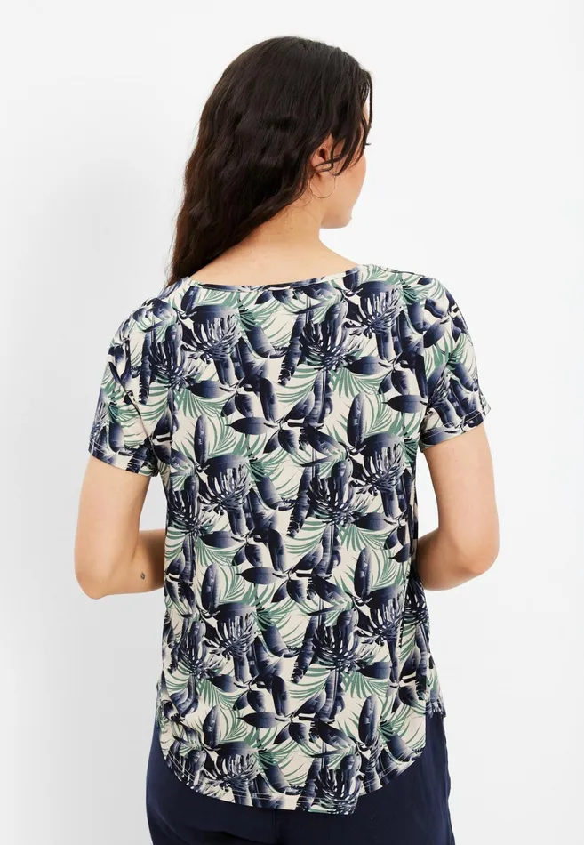 MATILDA TSHIRT 15717 591 Navy 591 Women IN FRONT TOPS TSHIRTS