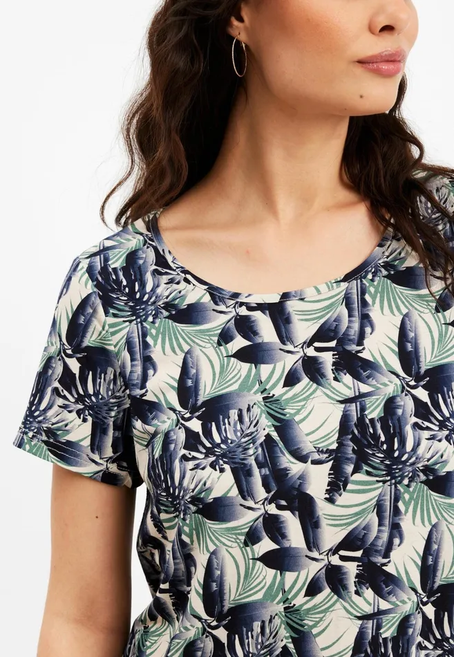 MATILDA TSHIRT 15717 591 Navy 591 Women IN FRONT TOPS TSHIRTS