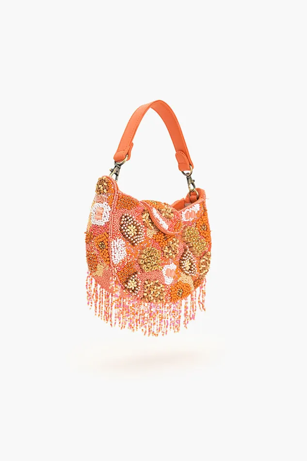 Maze Tangerine Top Handle Bag Maze Tangerine Top Handle Bag