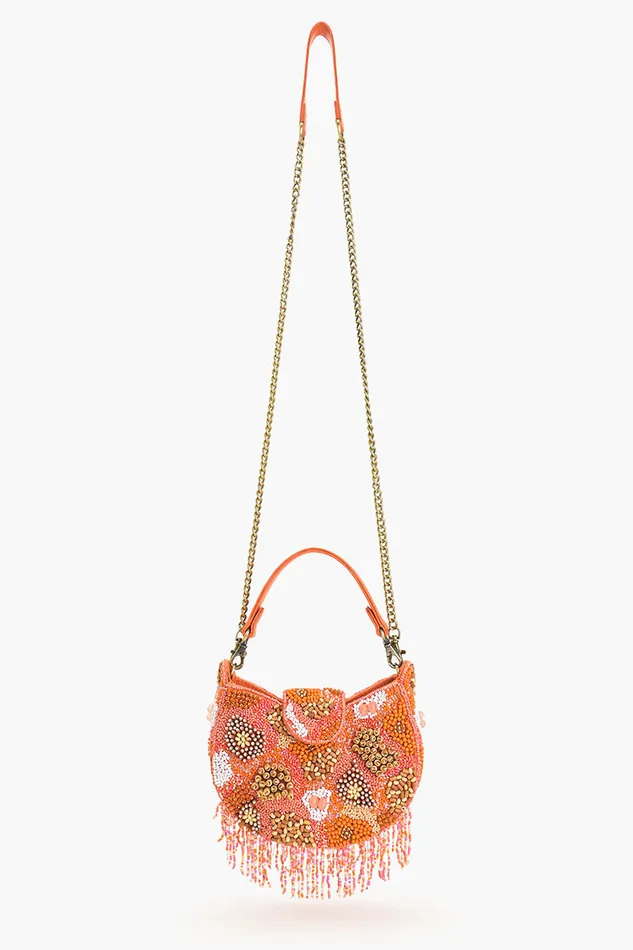 Maze Tangerine Top Handle Bag Maze Tangerine Top Handle Bag