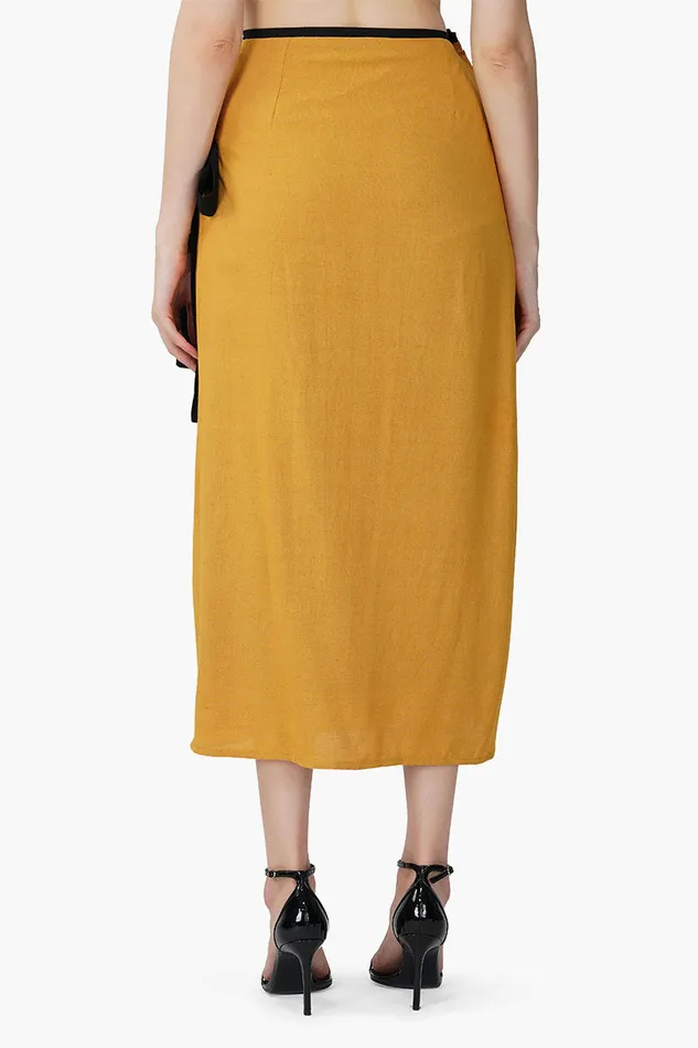 Medallion Palm Wrap Skirt Medallion Palm Wrap Skirt
