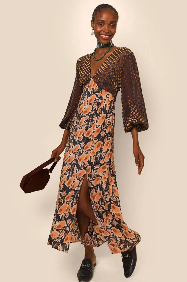 Melanie Sienna Starlet Mix Women RIXO Dresses