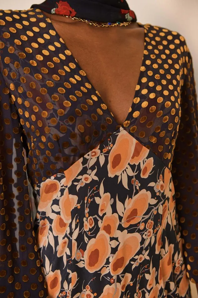 Melanie Sienna Starlet Mix Women RIXO Dresses