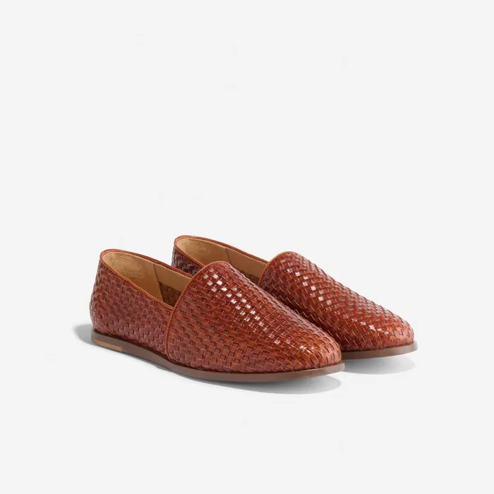 Men Alejandro Woven SlipOn 20 Woven Brandy Nisolo Sandals and Slip Ons