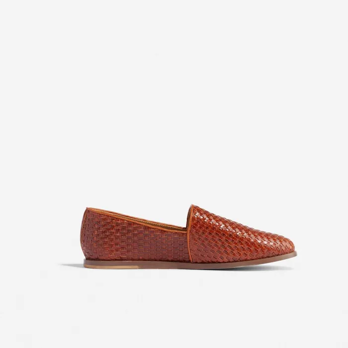 Men Alejandro Woven SlipOn 20 Woven Brandy Nisolo Sandals and Slip Ons