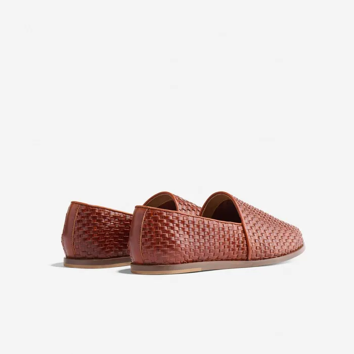 Men Alejandro Woven SlipOn 20 Woven Brandy Nisolo Sandals and Slip Ons