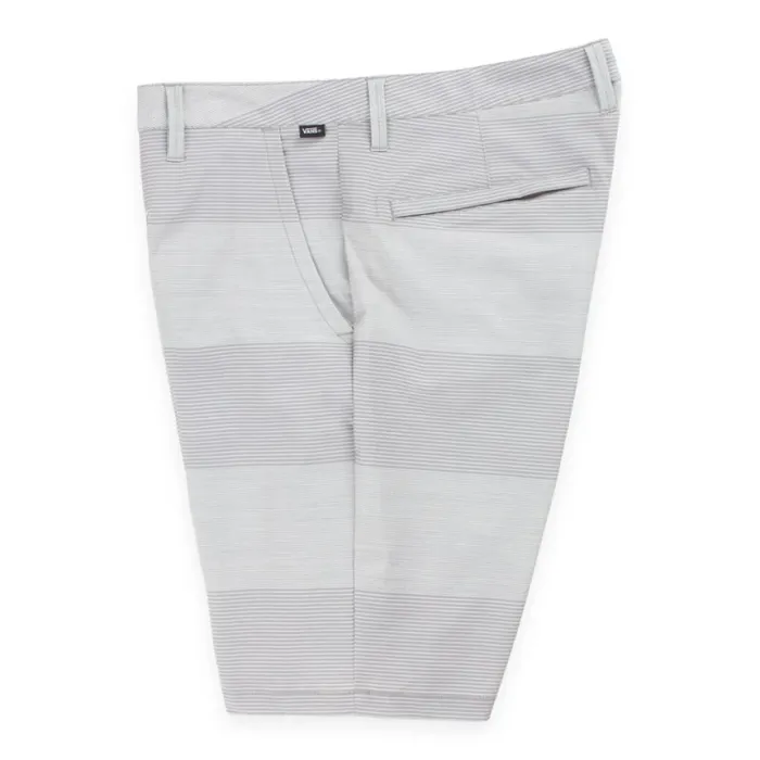 Men Authentic Stripe 208243 Decksider Frost Grey Shorts and Boardshorts Vans Men Authentic Stripe 208243 Decksider Frost Grey Shorts and Boardshorts Vans