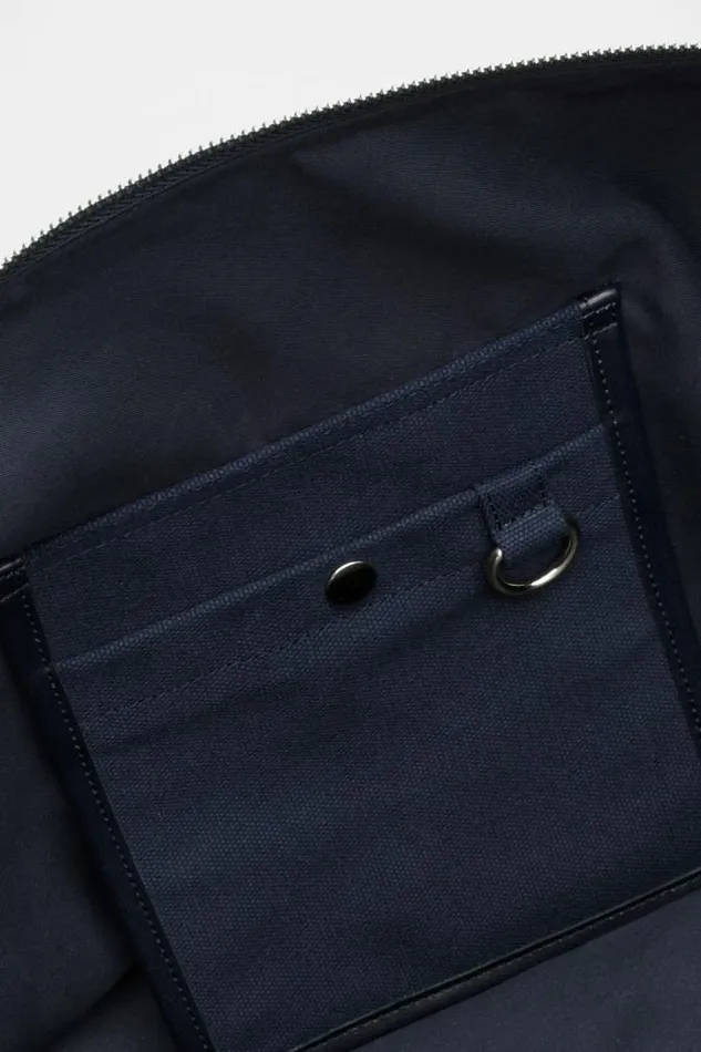 Men Bags Seed Heritage Canvas Weekender Bag Midnight Blue