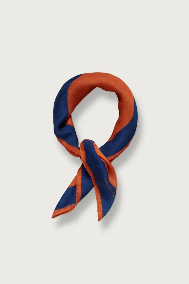 Men BANDANA 8211 Cashmere Silk Wool Bandana 8211 Blue Massaua Massimo Alba Scarves and Stoles Men BANDANA 8211 Cashmere Silk Wool Bandana 8211 Blue Massaua Massimo Alba Scarves and Stoles