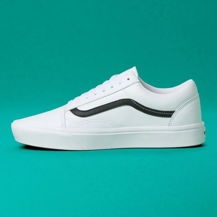Men Classics Shoes Vans Classic Tumble ComfyCush Old Skool True White