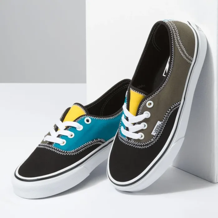 Men Classics Shoes Vans Zig Zag Authentic MultiTrue White Men Classics Shoes Vans Zig Zag Authentic MultiTrue White