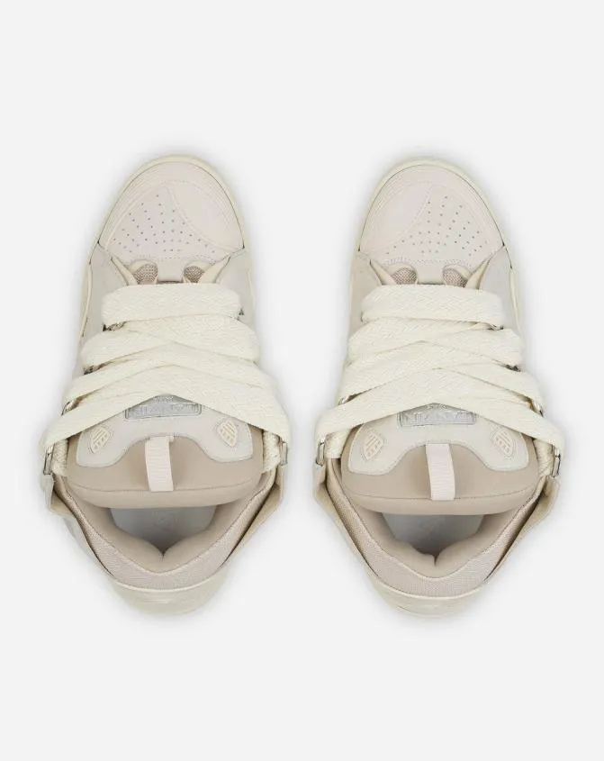 Men Curb Lanvin Leather Curb Sneakers Peach Men Curb Lanvin Leather Curb Sneakers Peach
