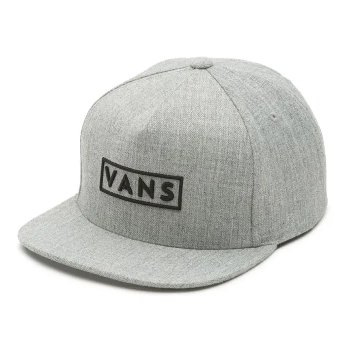 Men Easy Box Snapback Hat Heather Grey Hats and Beanies Vans Men Easy Box Snapback Hat Heather Grey Hats and Beanies Vans