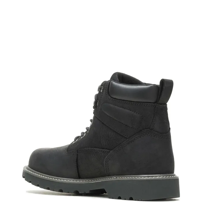 Men Floorhand Waterproof 6034Work Boot Black Wolverine Soft Toe