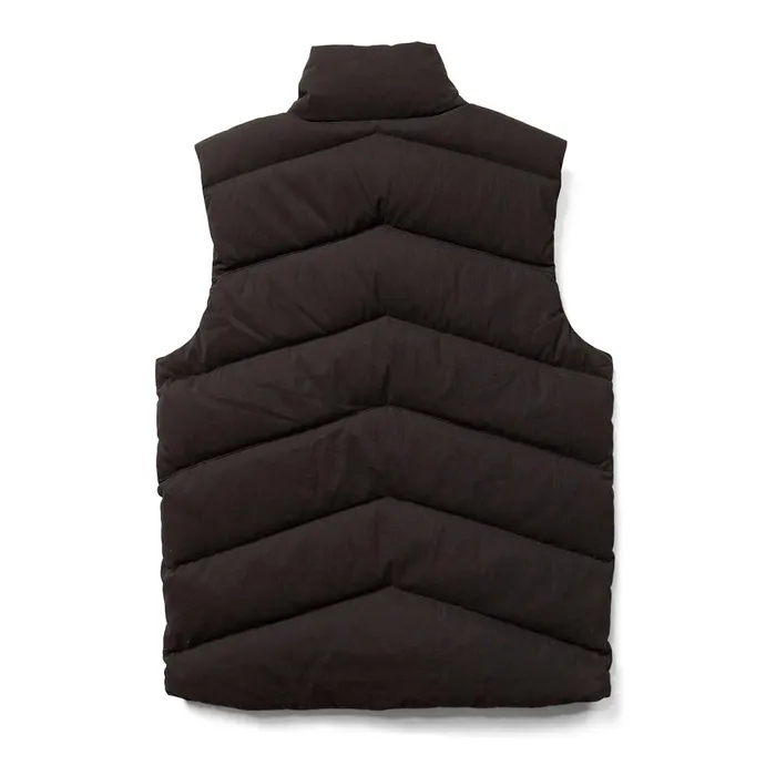 Men Frost Down Vest Black Wolverine Outerwear
