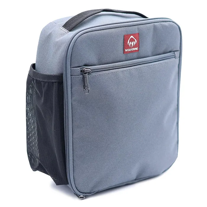Men Insulated Lunch Box Grey Wolverine Belts and Bags
