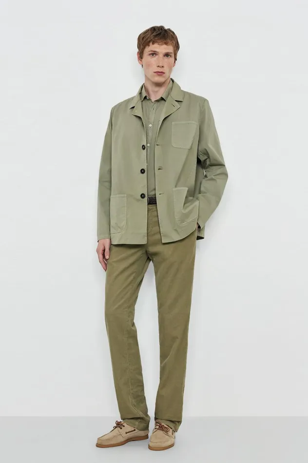 Men IONIO2 8211 Baby Corduroy Trousers 8211 Fango Massimo Alba Trousers and Shorts Men IONIO2 8211 Baby Corduroy Trousers 8211 Fango Massimo Alba Trousers and Shorts